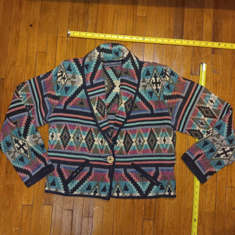 New Identity Vibrant Patterned Knit - image 1